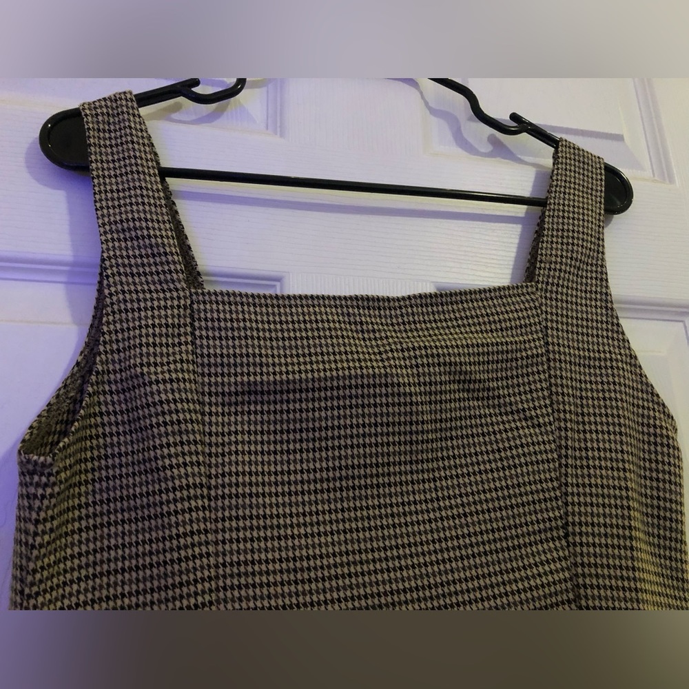 Houndstooth Mini Dress
